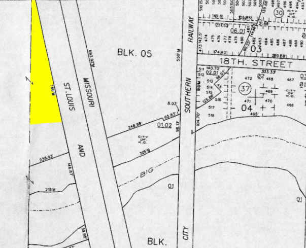 7219 E 17th St, Kansas City, MO for lease - Plat Map - Image 2 of 26