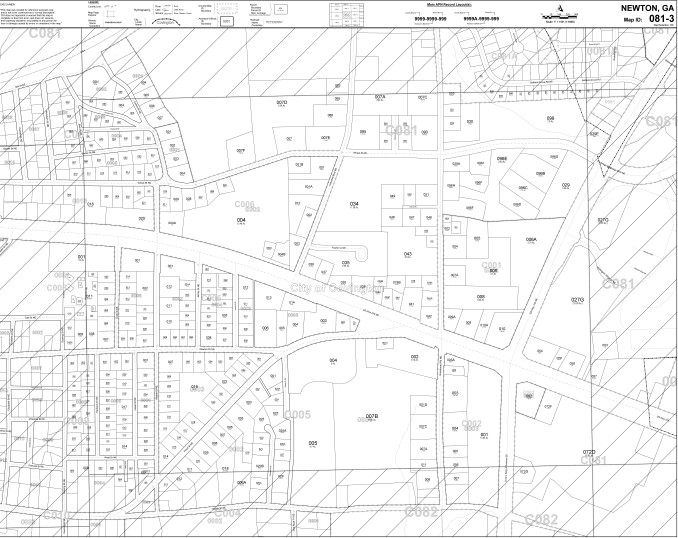 8306 Hazelbrand Rd NE, Covington, GA for lease - Plat Map - Image 2 of 6