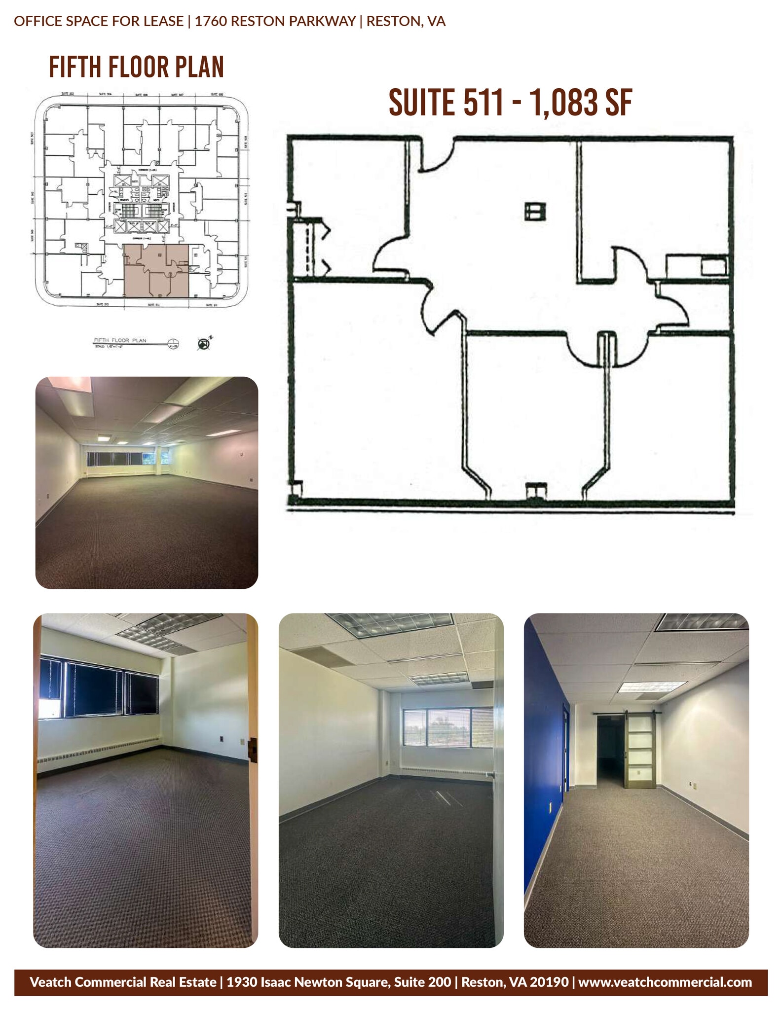 1760 Reston Pky, Reston, VA for lease Floor Plan- Image 1 of 1