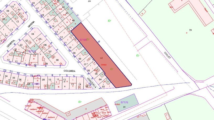 Plaça de Jaume Ribes, 9, CASTELLÓN DE LA PLANA, Castellón for sale - Plat Map - Image 3 of 3