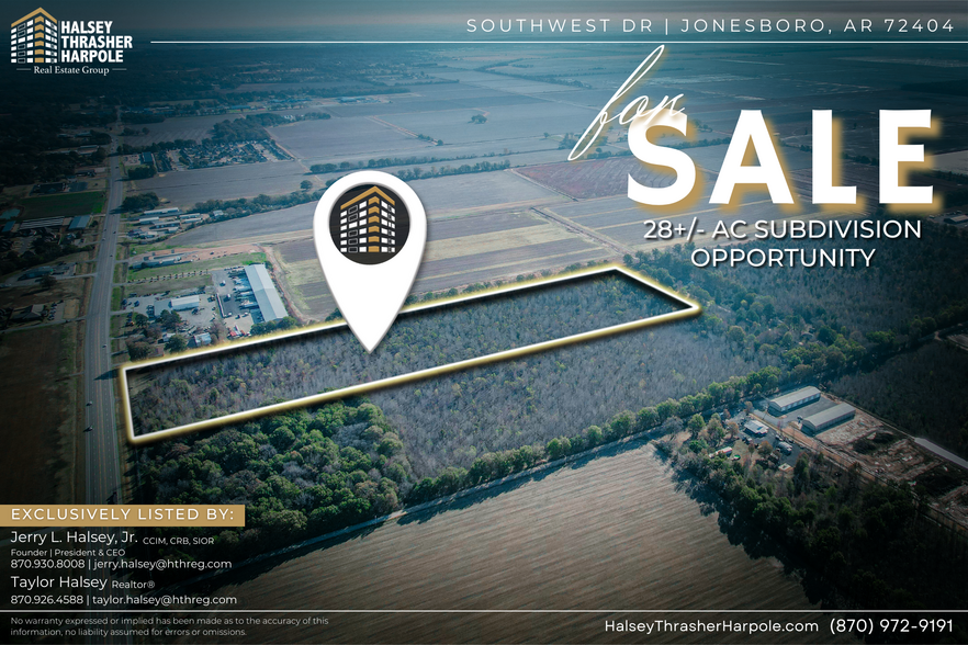 Southwest Drive, Jonesboro, AR for sale - Building Photo - Image 1 of 10