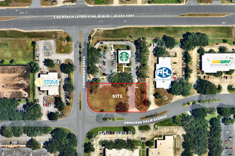 9601 E Dr Martin Luther King Jr Blvd, Tampa, FL - aerial  map view