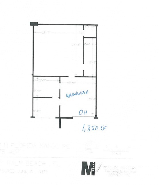 1750 N Florida Mango Rd, West Palm Beach, FL for lease Floor Plan- Image 1 of 1