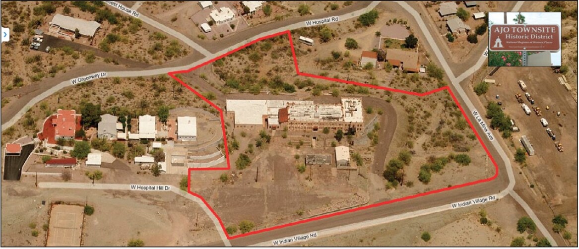 515 W Hospital Rd, Ajo, AZ for sale Aerial- Image 1 of 1