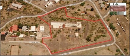 515 W Hospital Rd, Ajo, AZ - aerial  map view