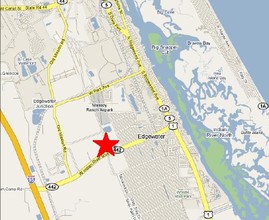 2905 W Indian River Blvd, Edgewater, FL - aerial  map view