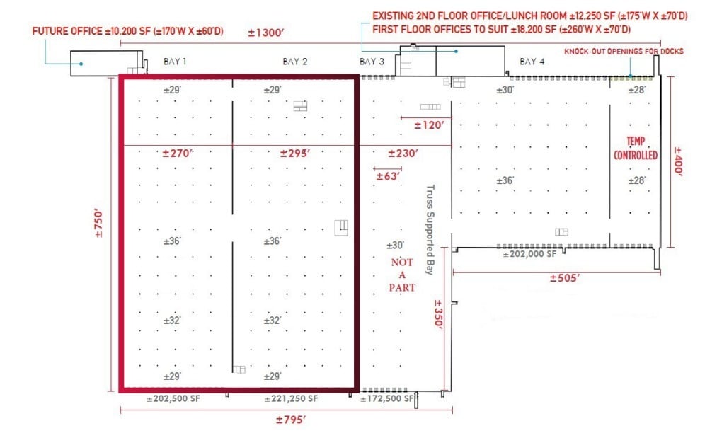 700 Crocker Dr, Vacaville, CA for lease Floor Plan- Image 1 of 1