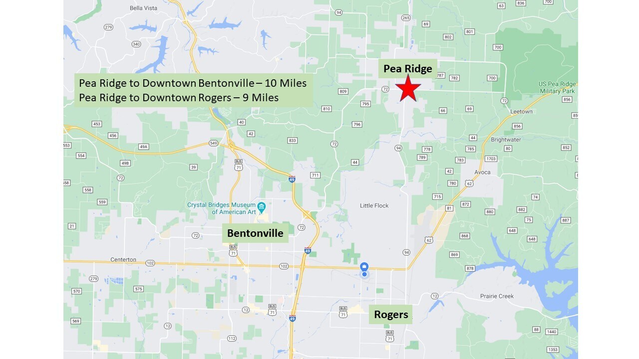 Highway 72 & Ryan Road, Pea Ridge, AR for sale Primary Photo- Image 1 of 1