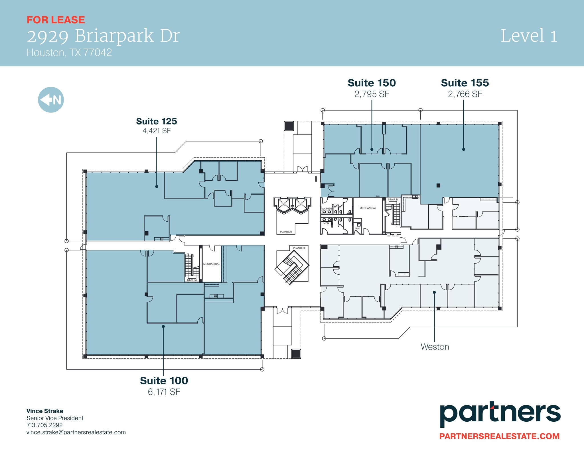 2929 Briarpark Dr, Houston, TX for lease Site Plan- Image 1 of 1