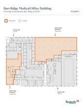 7055 High Grove Blvd, Burr Ridge, IL for lease Floor Plan- Image 1 of 4