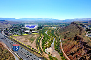 15 Acres I-15 Frontage | Walmart Adjacent - Motel