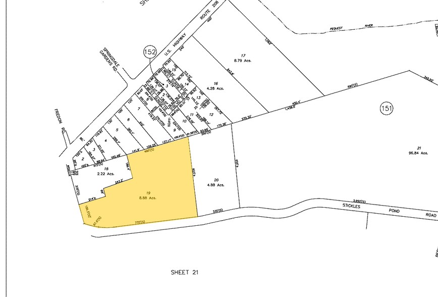 310 Stickles Pond Rd, Newton, NJ for sale - Plat Map - Image 3 of 9