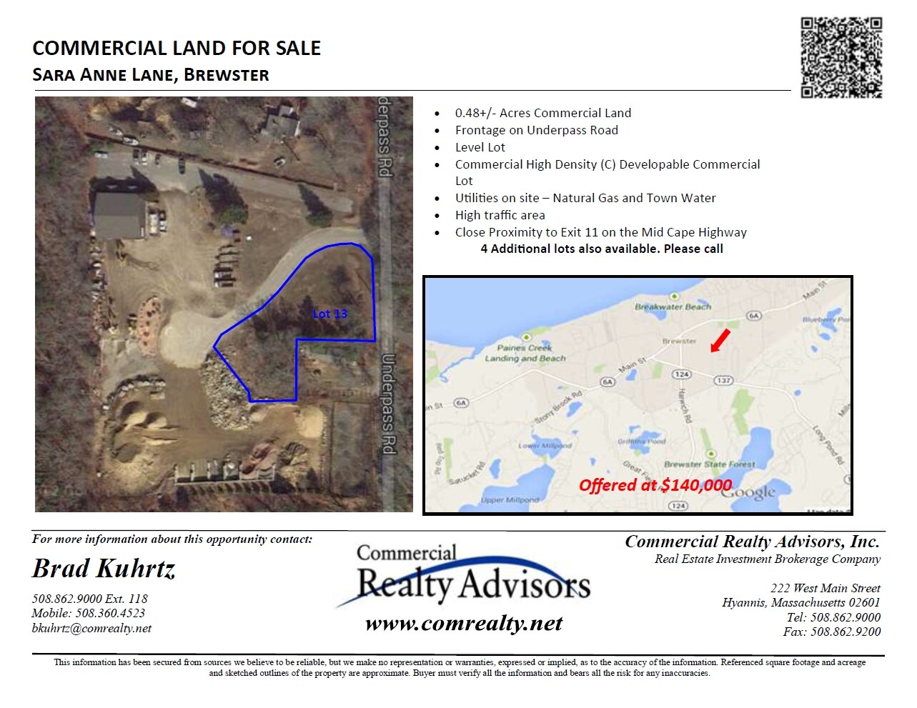 1 Sara Anne Ln, Brewster, MA for sale Primary Photo- Image 1 of 1