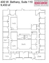 400 W Bethany Dr, Allen, TX for lease Floor Plan- Image 1 of 1