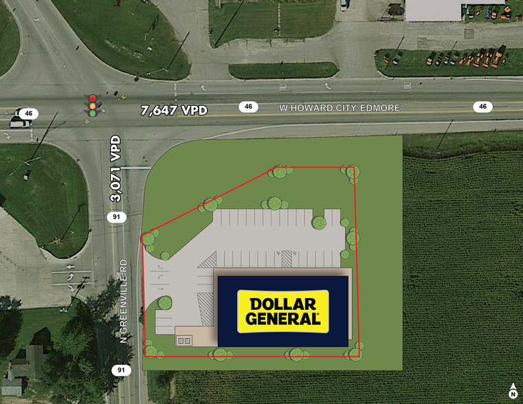 9454 N Greenville Rd, Lakeview, MI for sale - Site Plan - Image 3 of 3