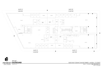 3232 E Cesar Chavez St, Austin, TX for lease Site Plan- Image 1 of 1