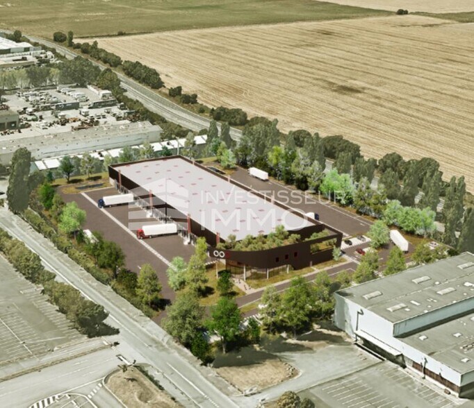 Flex in Compans for lease - Aerial - Image 2 of 4