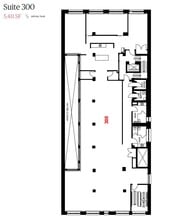 209 8th Ave SW, Calgary, AB for lease Floor Plan- Image 1 of 1