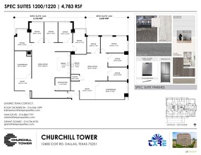 12400 Coit Rd, Dallas, TX for lease Floor Plan- Image 1 of 8