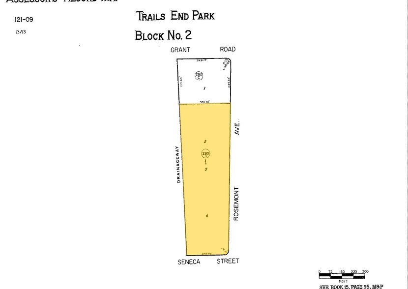 2221 N Rosemont Blvd, Tucson, AZ for lease - Plat Map - Image 2 of 3