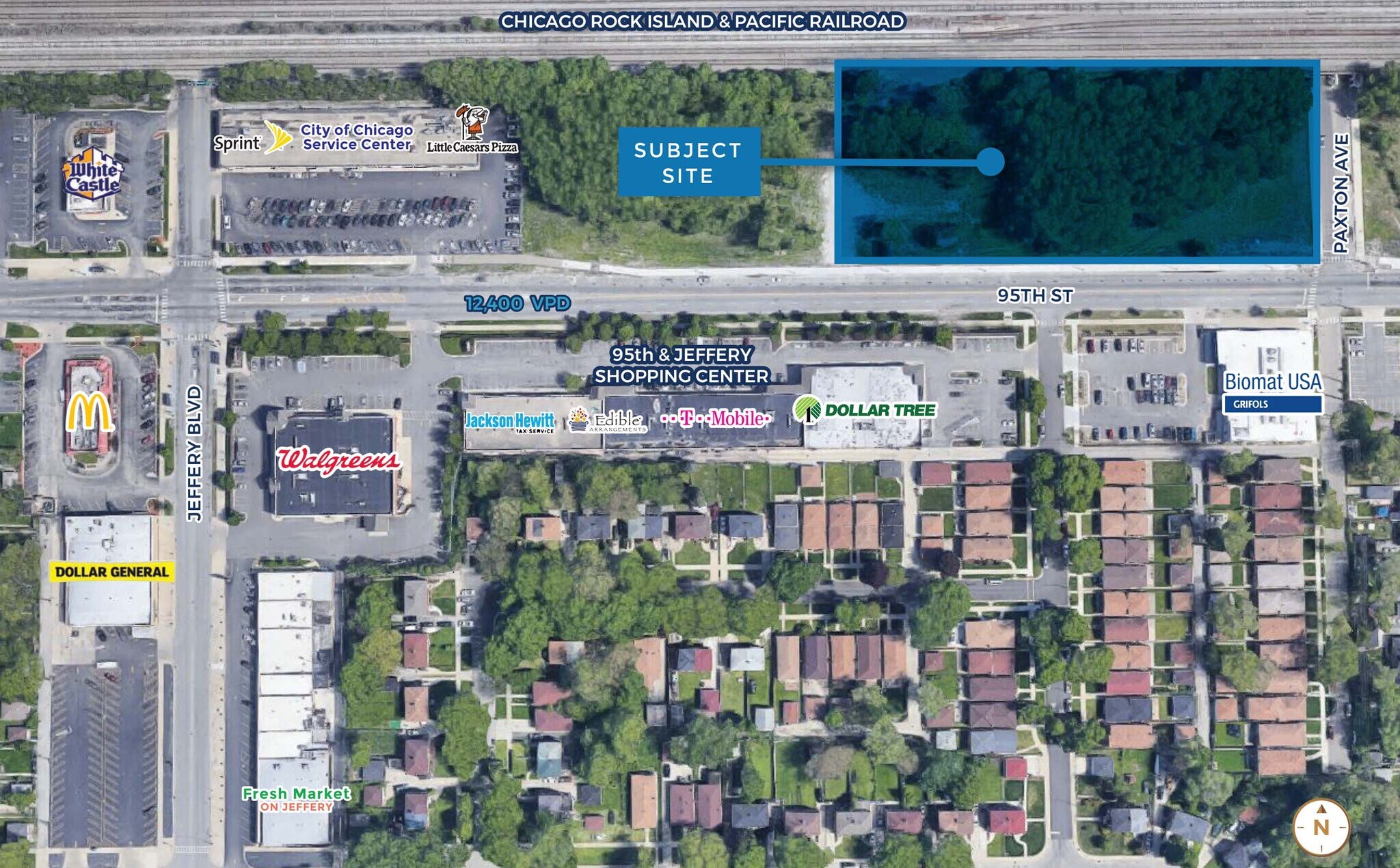 95th & Paxton, Chicago, IL for sale Aerial- Image 1 of 1
