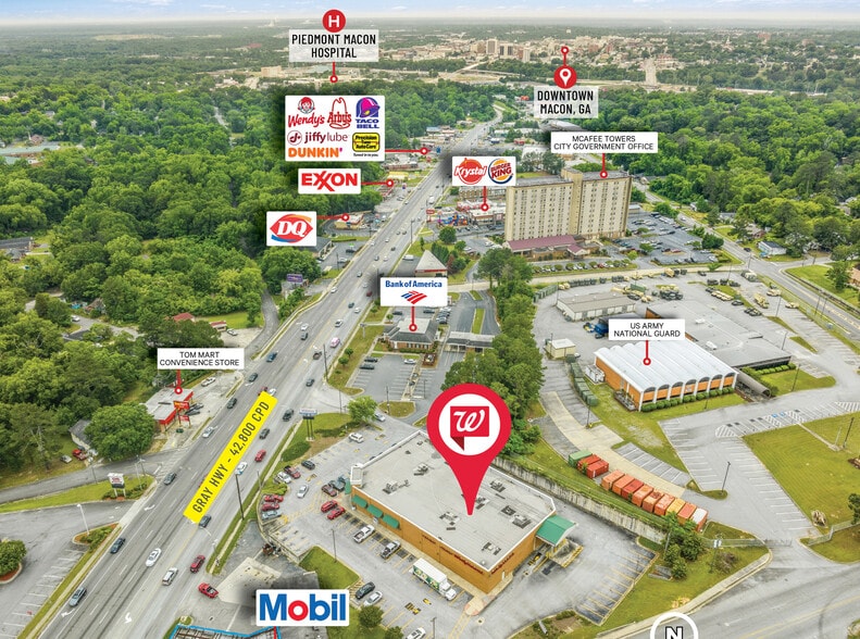 1280 Gray Hwy, Macon-Bibb, GA for sale - Building Photo - Image 3 of 6