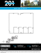 201 N Civic Dr, Walnut Creek, CA for lease Floor Plan- Image 1 of 2