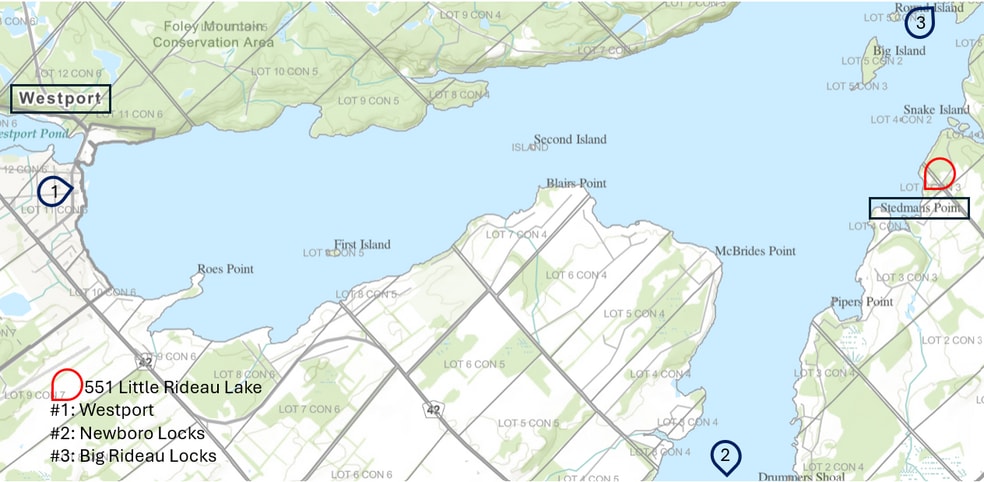 551 Little Rideau Lake Rd, Portland, ON for sale - Building Photo - Image 3 of 37