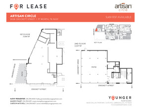 2973 W 7th St, Fort Worth, TX for lease Floor Plan- Image 1 of 6