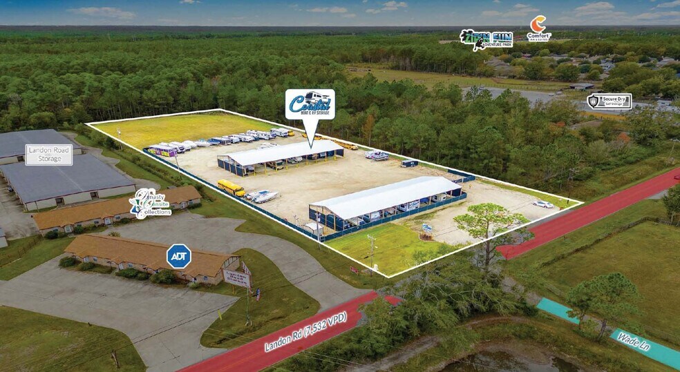 16217 Landon Rd, Gulfport, MS 39503 Coastal Boat & RV Storage