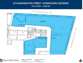 373 Washington St, Boston, MA for lease Floor Plan- Image 1 of 1