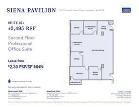 861 Coronado Center Dr, Henderson, NV for lease Floor Plan- Image 1 of 1
