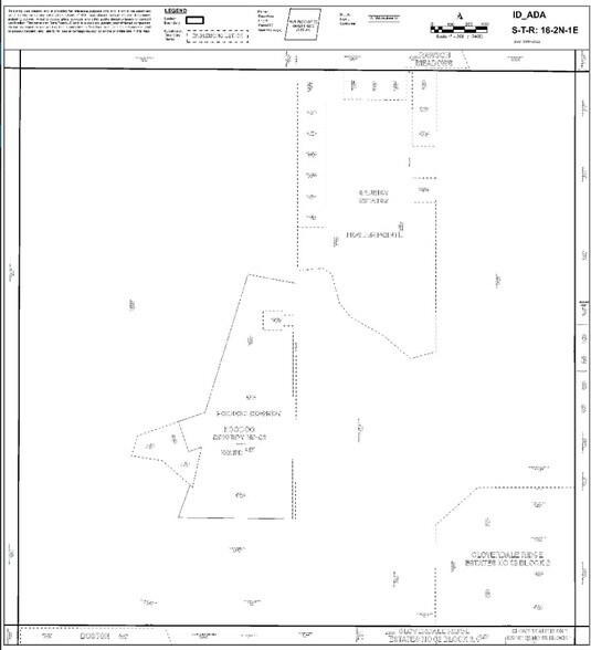 4545 E Hubbard Rd, Kuna, ID for sale - Plat Map - Image 2 of 2