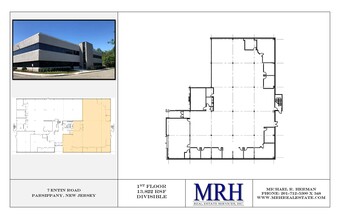 7 Entin Rd, Parsippany, NJ for lease Floor Plan- Image 2 of 2