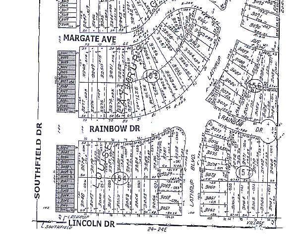 26060 Southfield Rd, Lathrup Village, MI for sale - Plat Map - Image 2 of 3