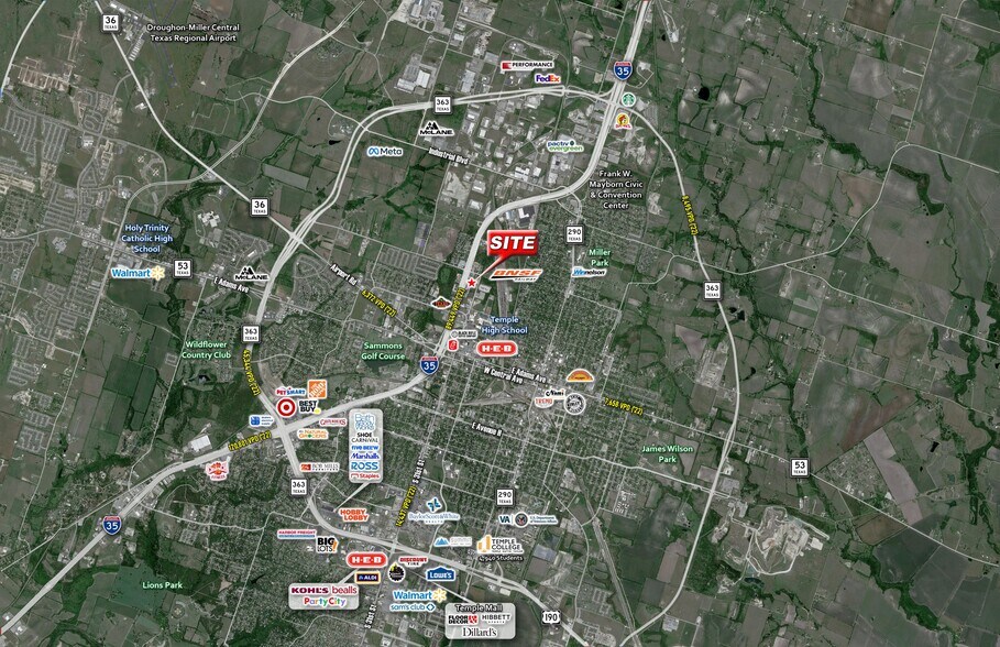 1111 N General Bruce Dr, Temple, TX for lease - Building Photo - Image 3 of 3