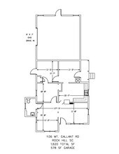 1136 Mt Gallant Rd, Rock Hill, SC for lease Floor Plan- Image 1 of 1