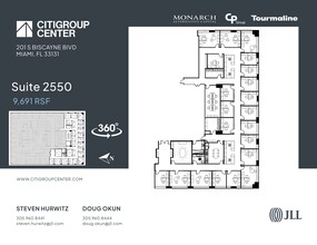 201 S Biscayne Blvd, Miami, FL for lease Site Plan- Image 1 of 1