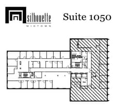 1447 Peachtree St NE, Atlanta, GA for lease Floor Plan- Image 1 of 1