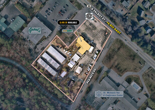 1216 S Talbot St, Saint Michaels, MD - aerial  map view