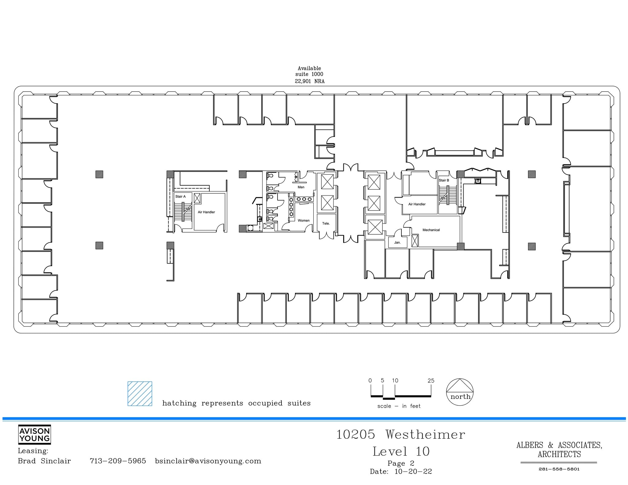 10205 Westheimer Rd, Houston, TX for lease Site Plan- Image 1 of 2