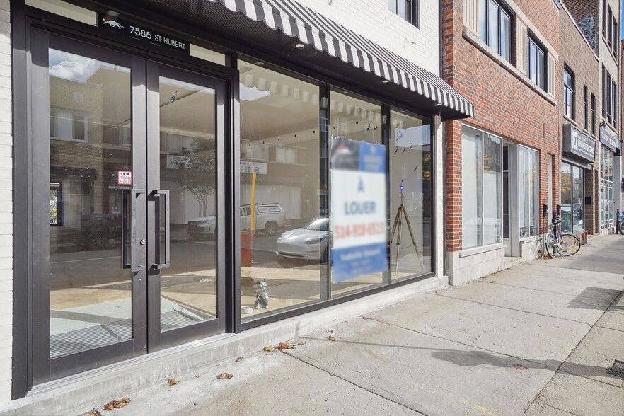 7585-7587 Rue Saint-Hubert, Montréal, QC for lease - Building Photo - Image 3 of 18