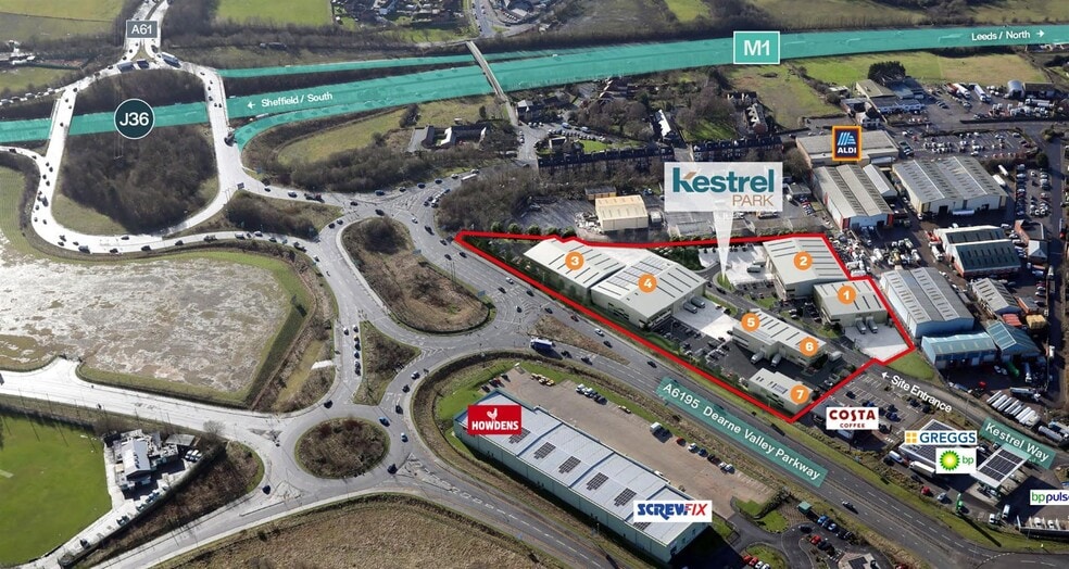 Kestrel Way, Birdwell for lease - Aerial - Image 2 of 4