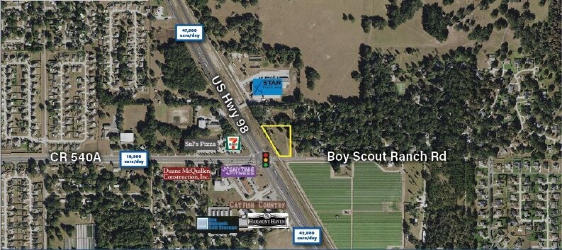 US 98, Bartow, FL for sale Aerial- Image 1 of 1