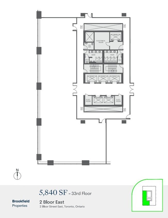 2 Bloor St E, Toronto, ON for lease Floor Plan- Image 1 of 1