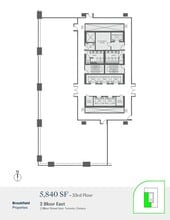 2 Bloor St E, Toronto, ON for lease Floor Plan- Image 1 of 1