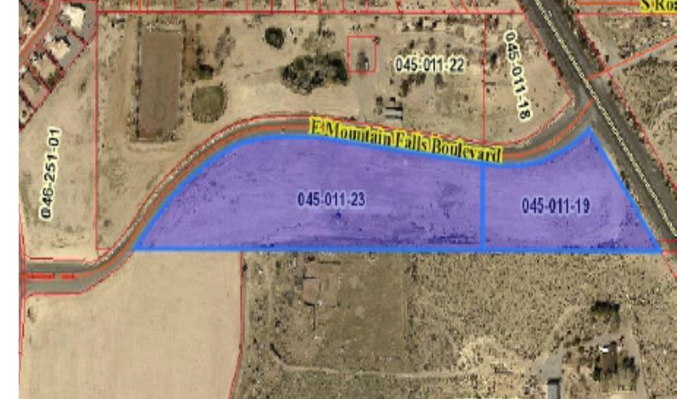 Mountain Falls Blvd, Pahrump, NV for sale - Plat Map - Image 2 of 3