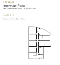 2878 Camino del Rio S, San Diego, CA for lease Floor Plan- Image 1 of 1