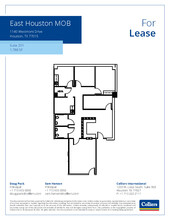 1140 Westmont Dr, Houston, TX for lease Floor Plan- Image 1 of 1