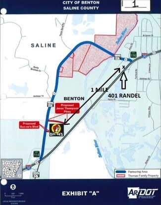 More details for 401 Randel St, Benton, AR - Land for Sale